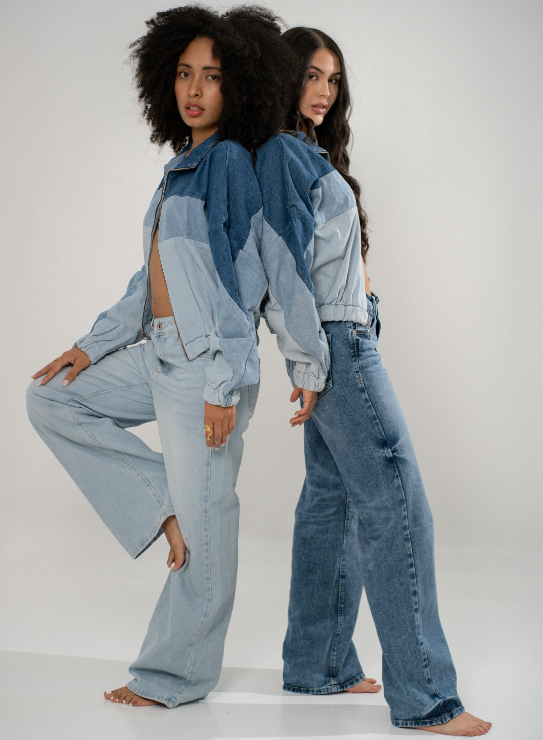 Sixty - Women's Bomber Denim Jacket