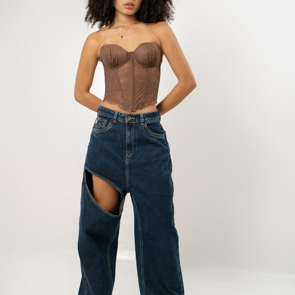 Women's Low Rise Barrel Alien Jeans