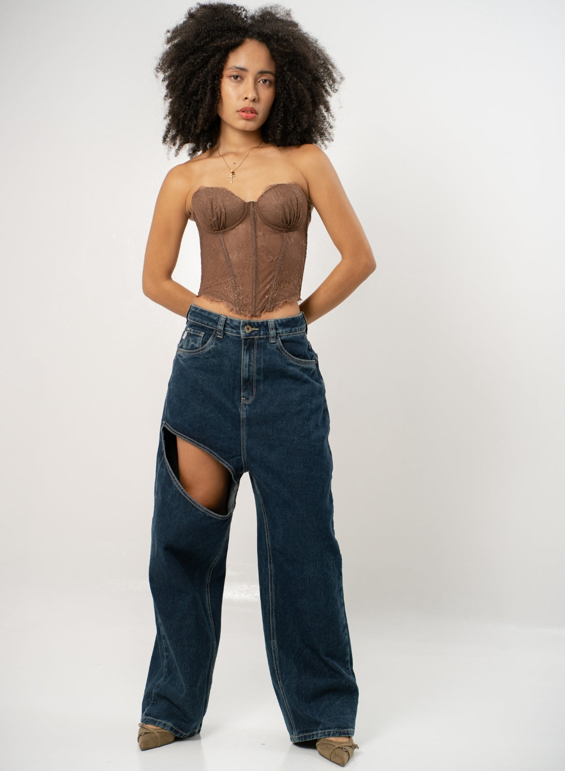 Women's Low Rise Barrel Alien Jeans