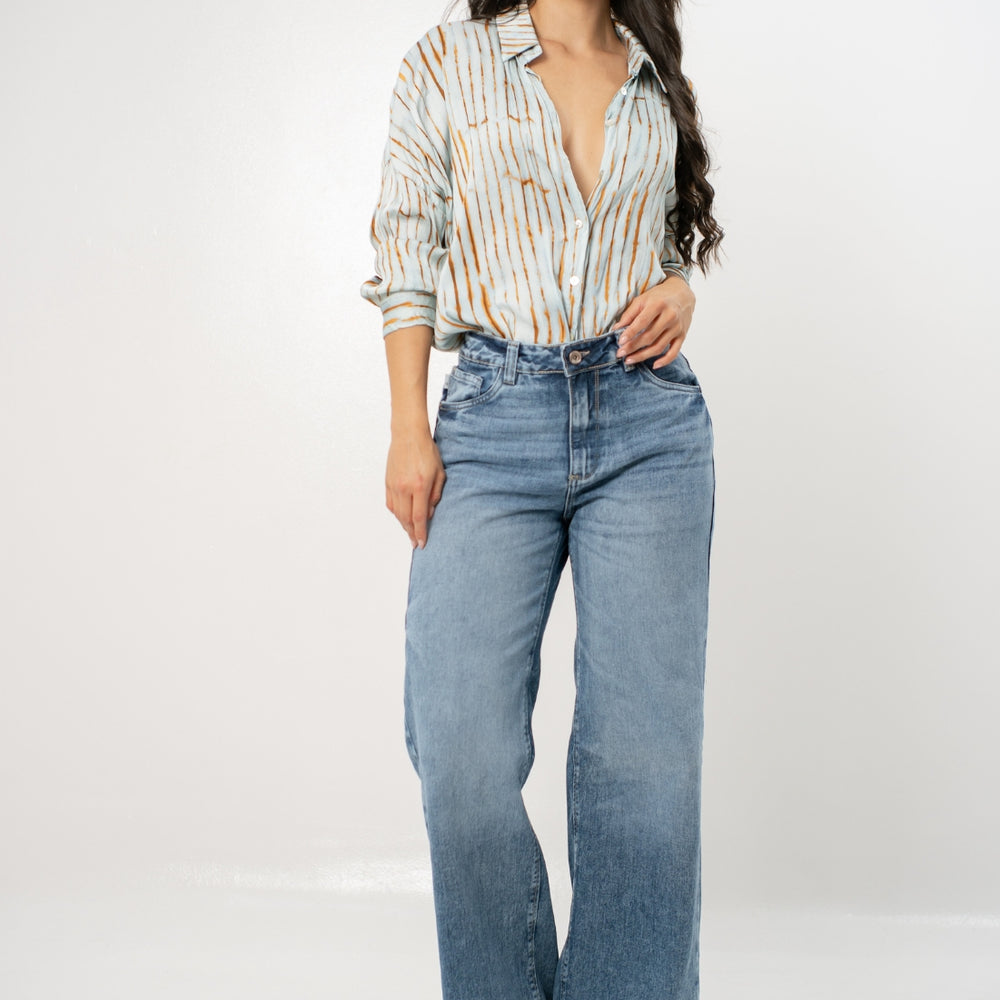 
                      
                        Women's Mid Rise Straight Jeans
                      
                    