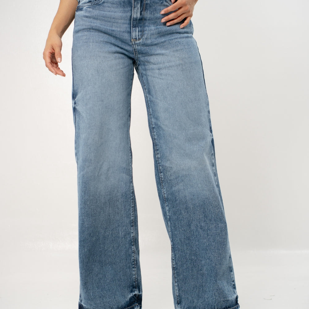 
                      
                        Women's Mid Rise Straight Jeans
                      
                    