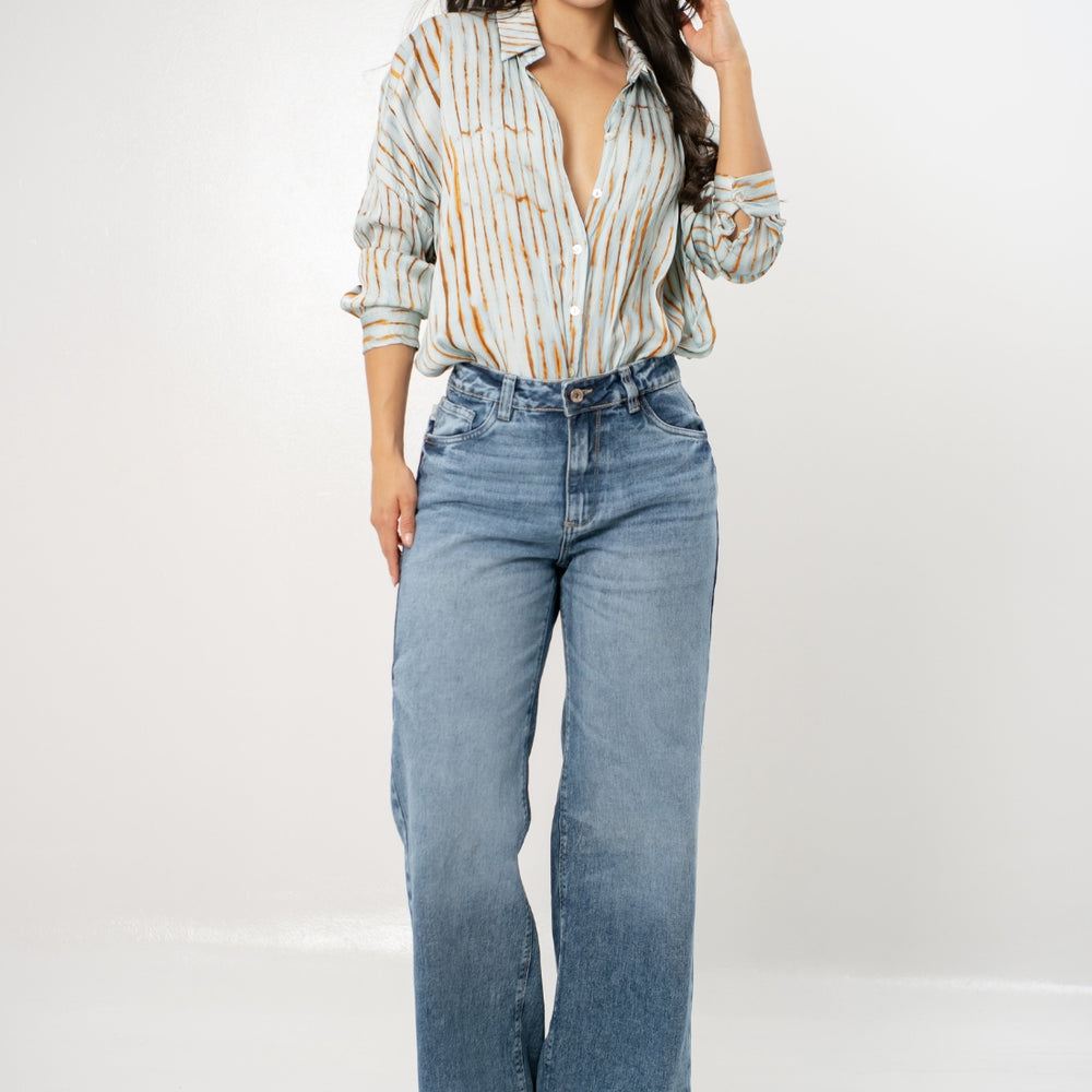 Women's Mid Rise Straight Jeans
