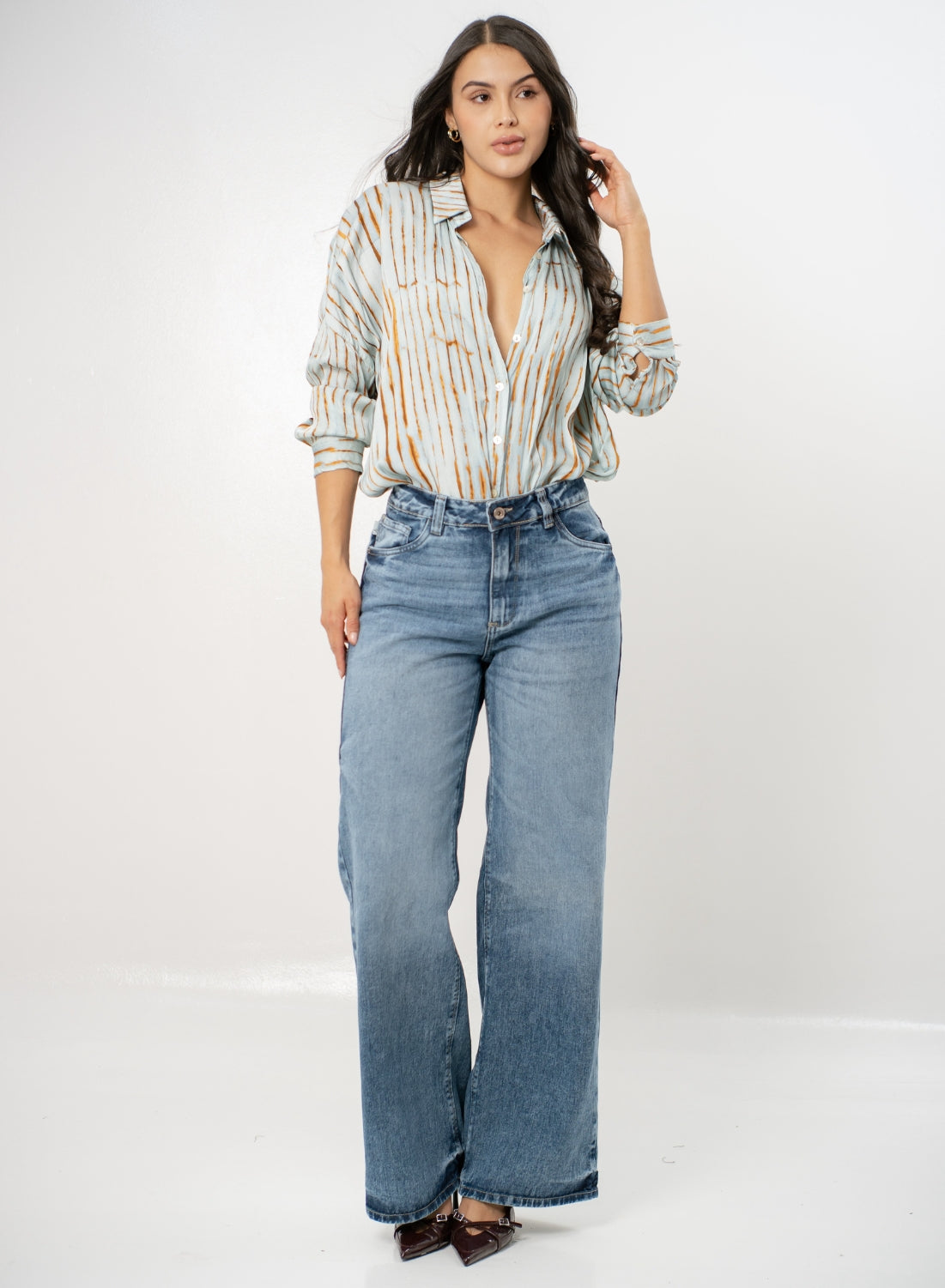 Women's Mid Rise Straight Jeans