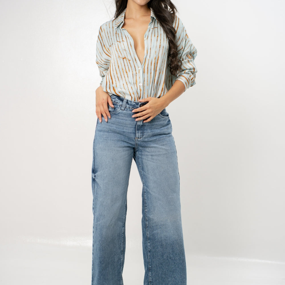 
                      
                        Women's Mid Rise Straight Jeans
                      
                    