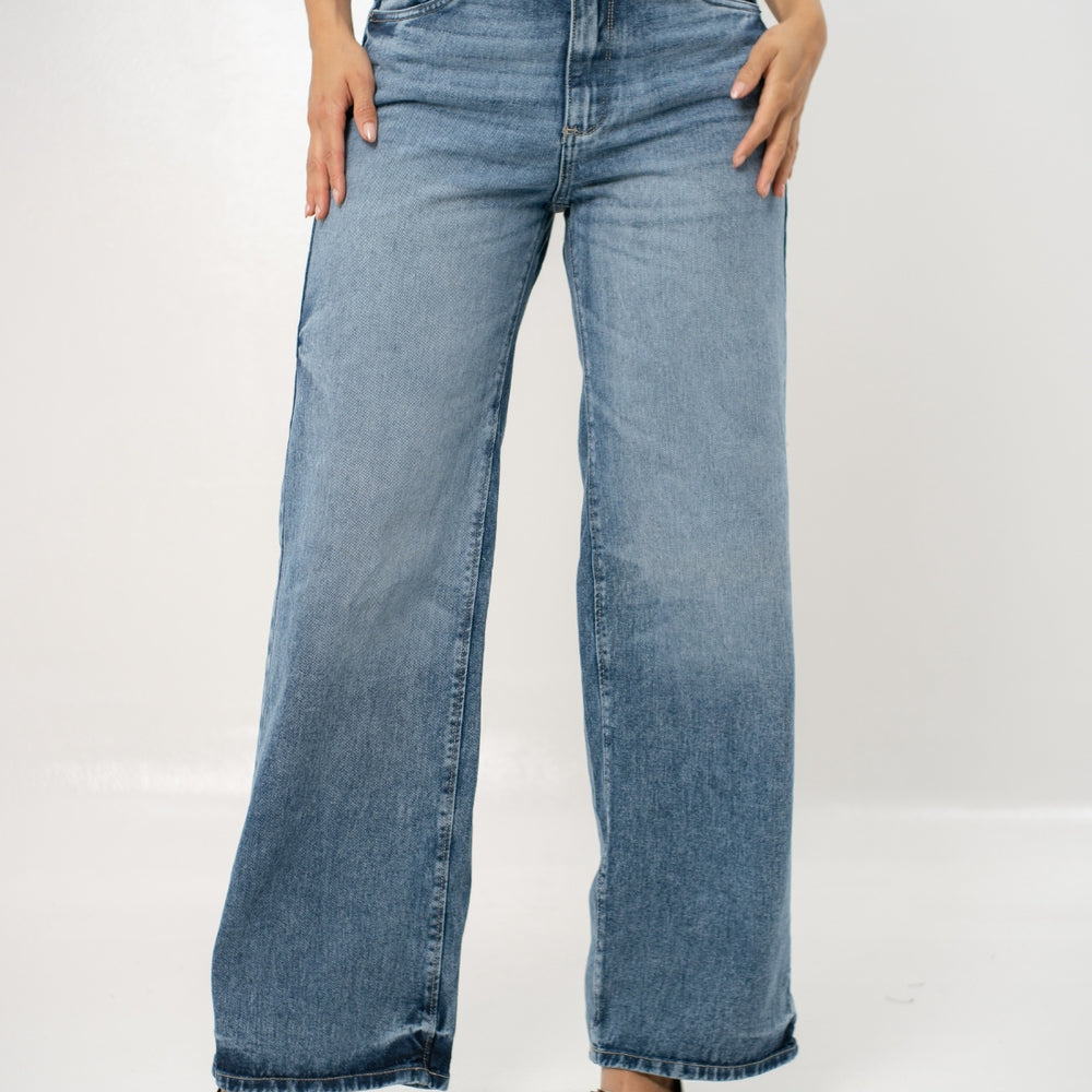 
                      
                        Women's Mid Rise Straight Jeans
                      
                    