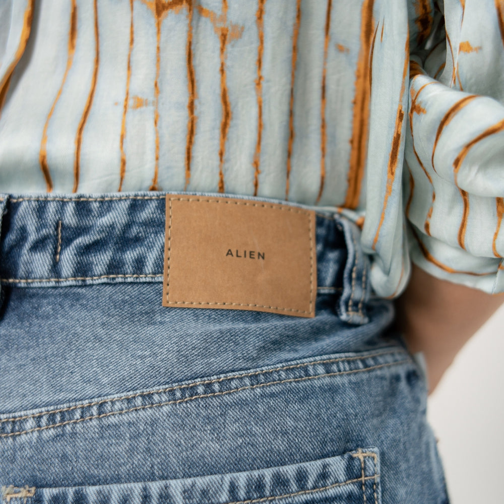 
                      
                        Tan 11 - Women's Mid Rise Straight Jeans
                      
                    