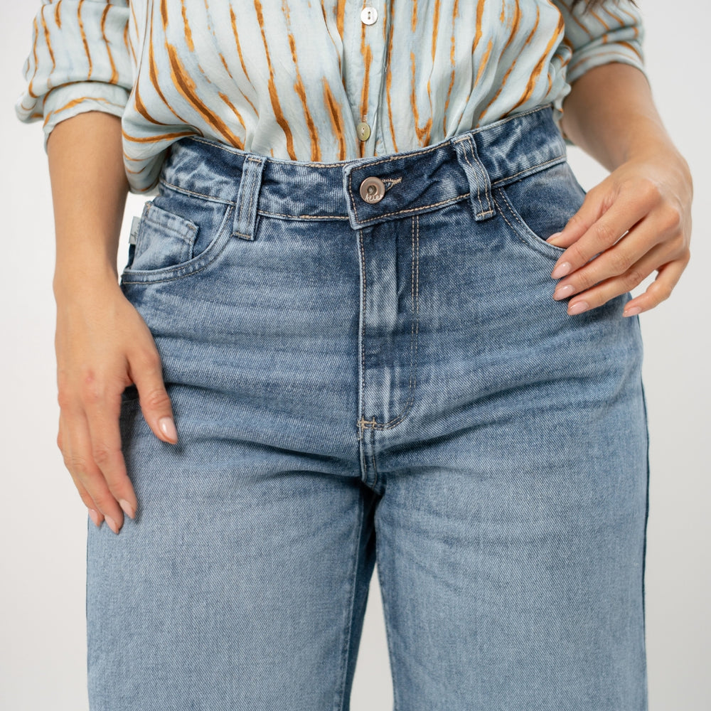
                      
                        Women's Mid Rise Straight Jeans
                      
                    