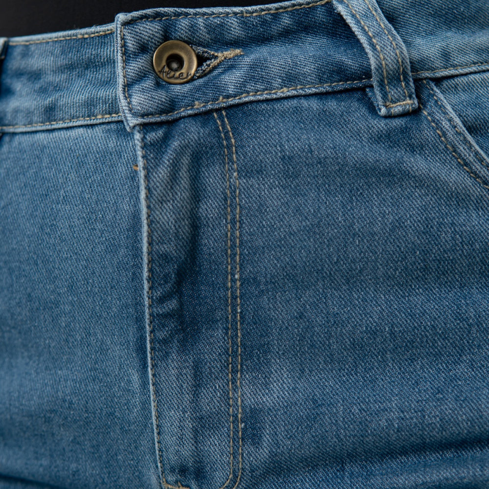 
                      
                        Women's Mid Rise Straight Alien Jeans
                      
                    