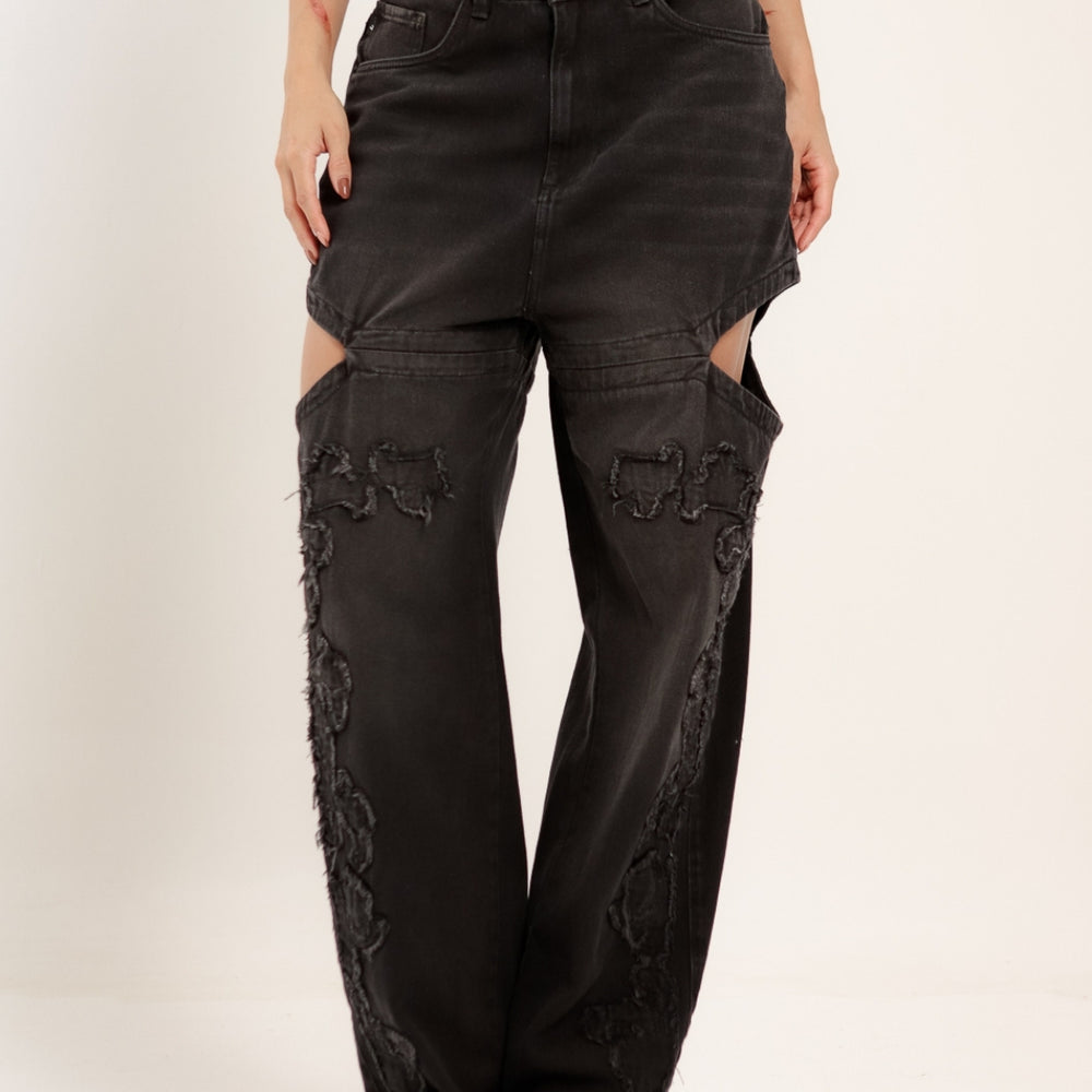 
                      
                        dark gray  Women's Low Waist Barrel Jeans
                      
                    