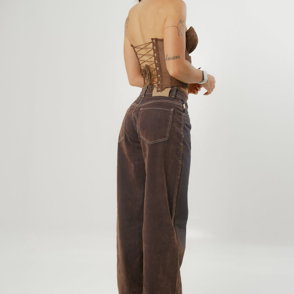 
                      
                        Women's Low Rise Straight Wine Jeans
                      
                    