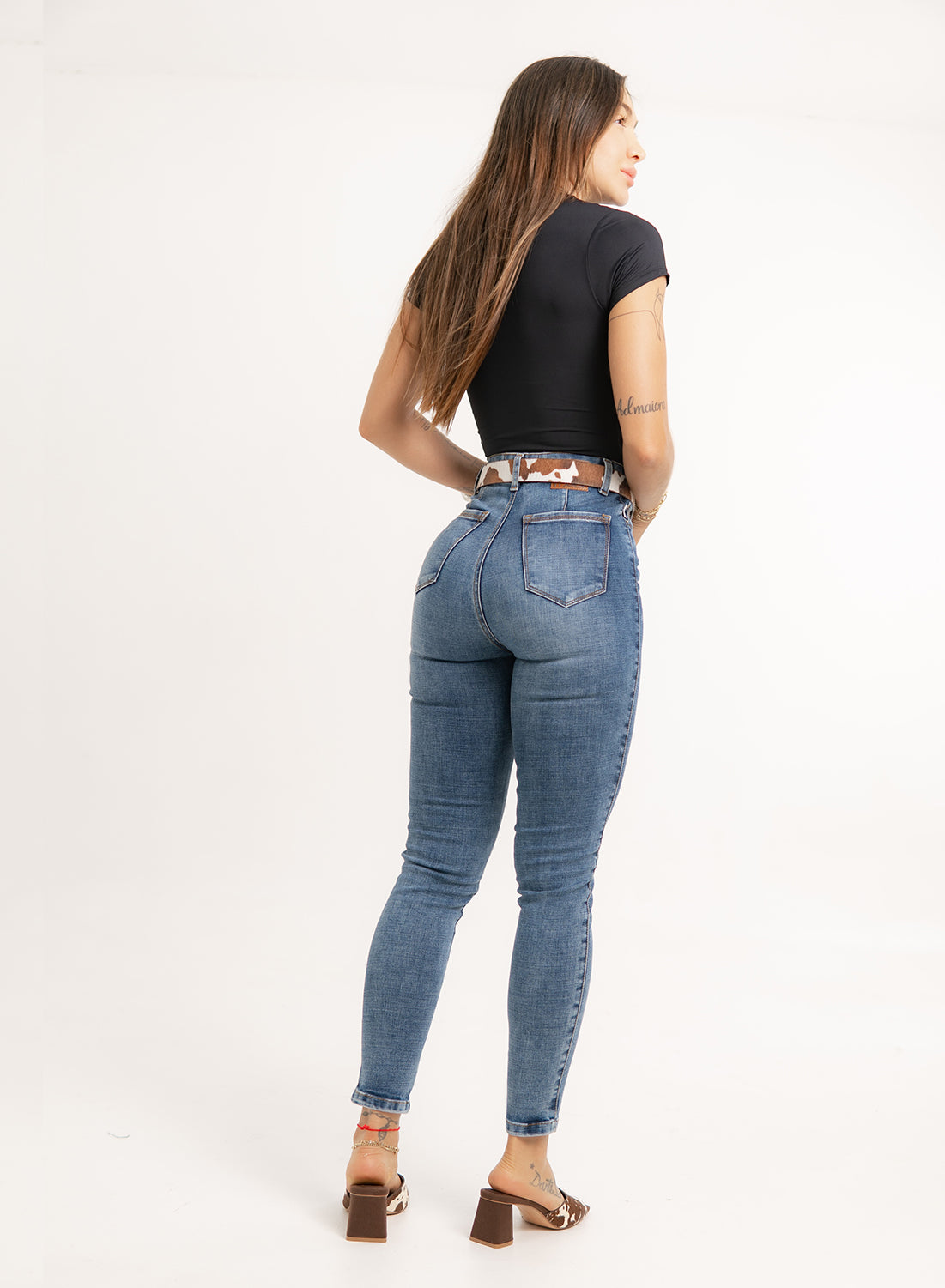 High Rise Skinny Jeans