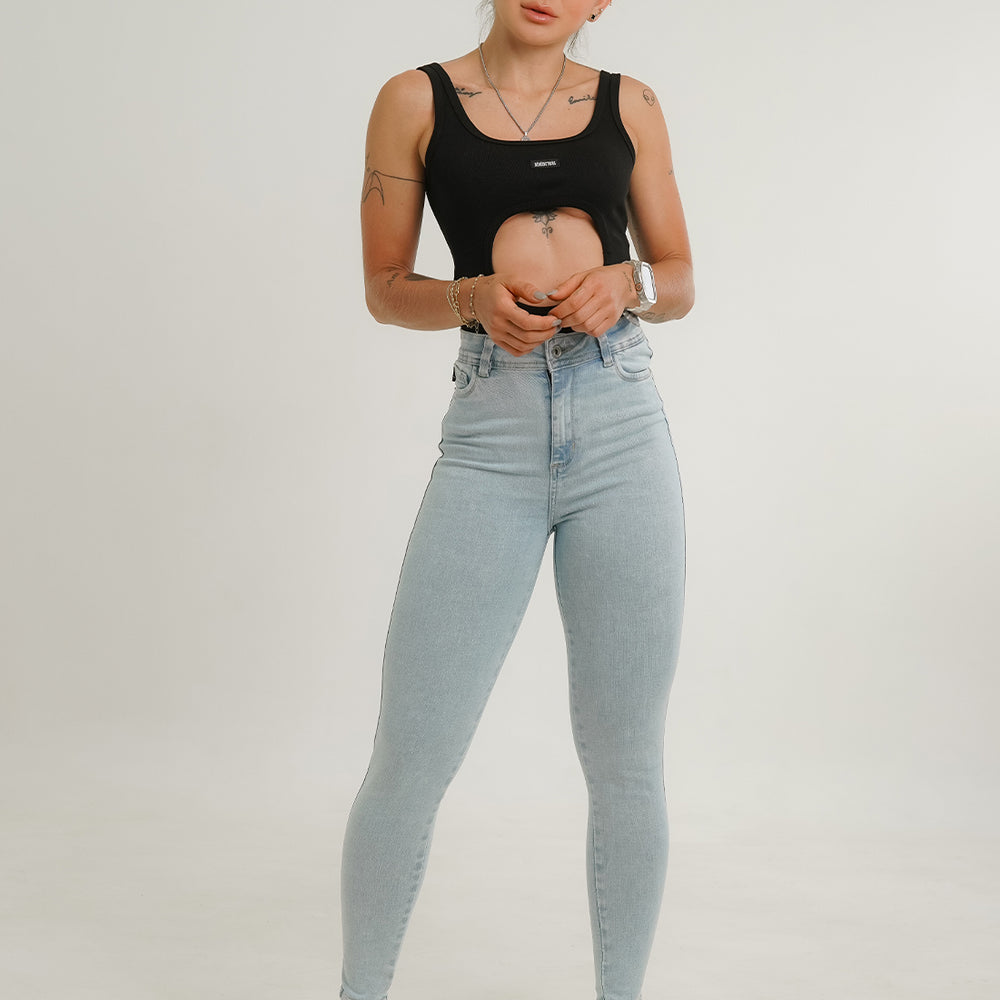 High Rise Skinny Jeans
