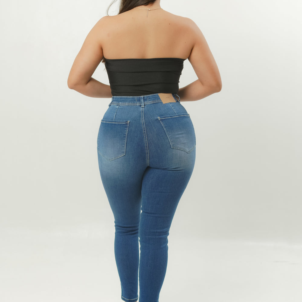 
                      
                        ONE SIZE SKINNY BLUE ALIEN JEANS
                      
                    