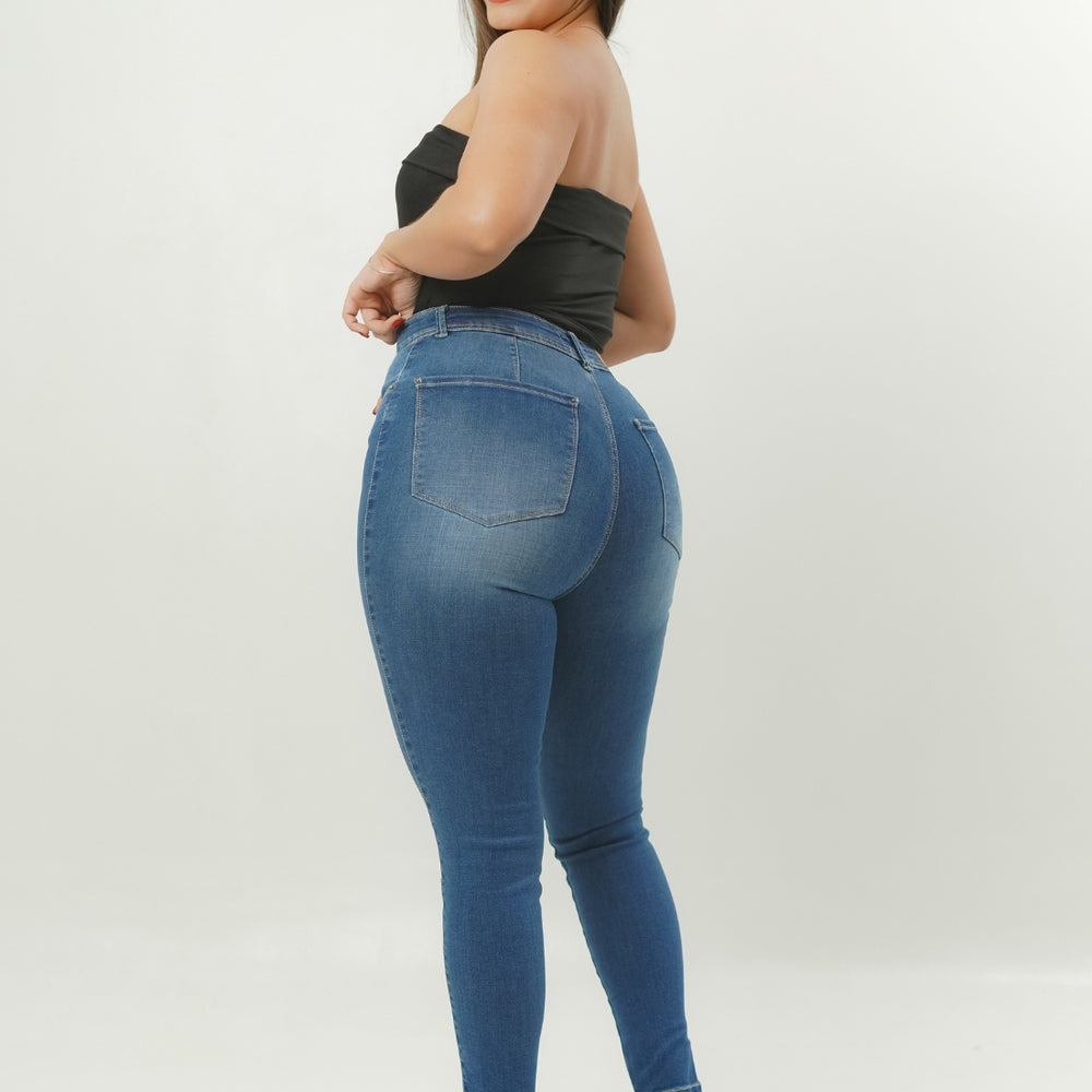 
                      
                        ONE SIZE SKINNY BLUE ALIEN JEANS
                      
                    