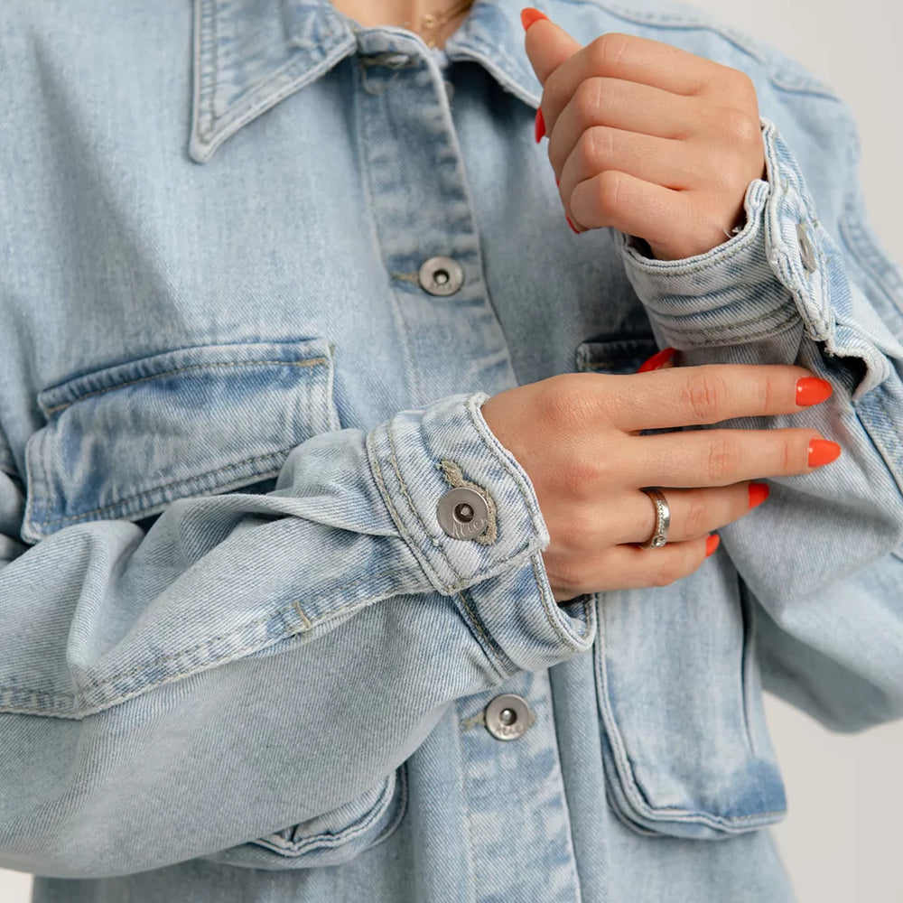 
                      
                        Oversized Denim Jacket
                      
                    