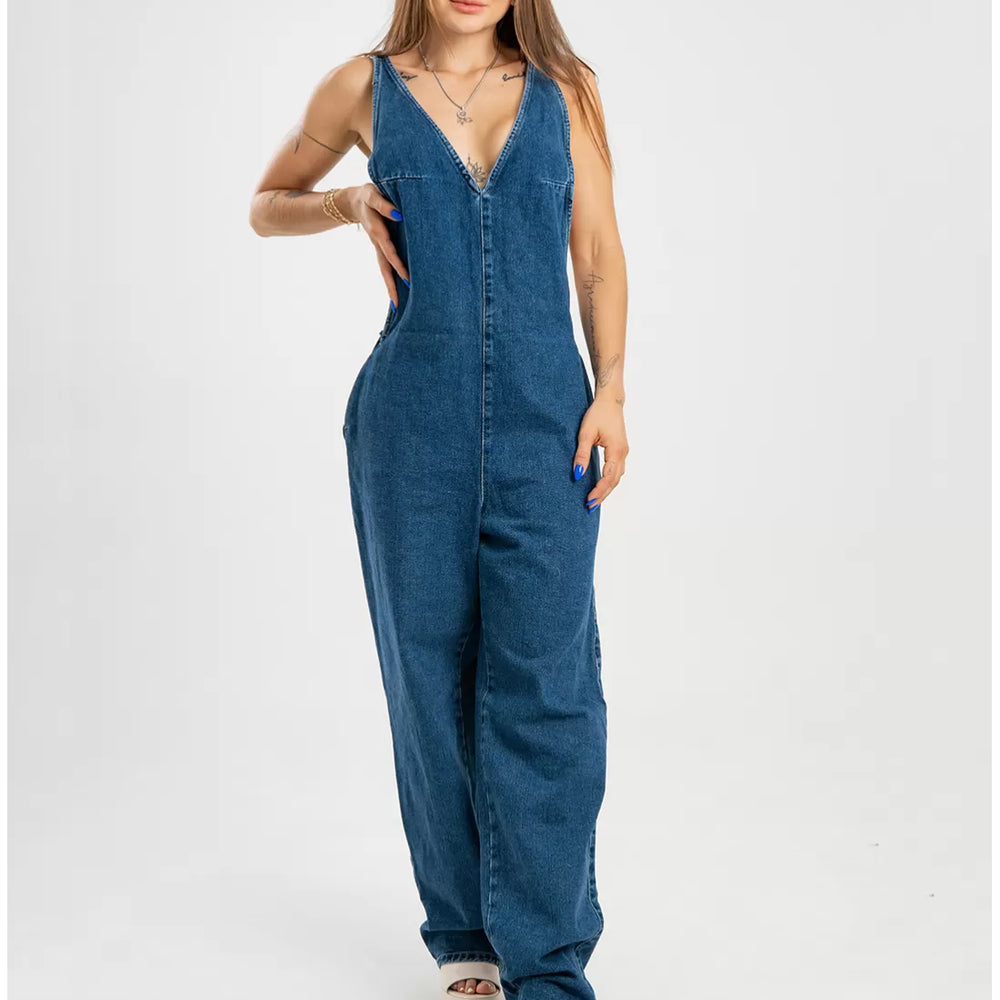 Denim Jumpsuit