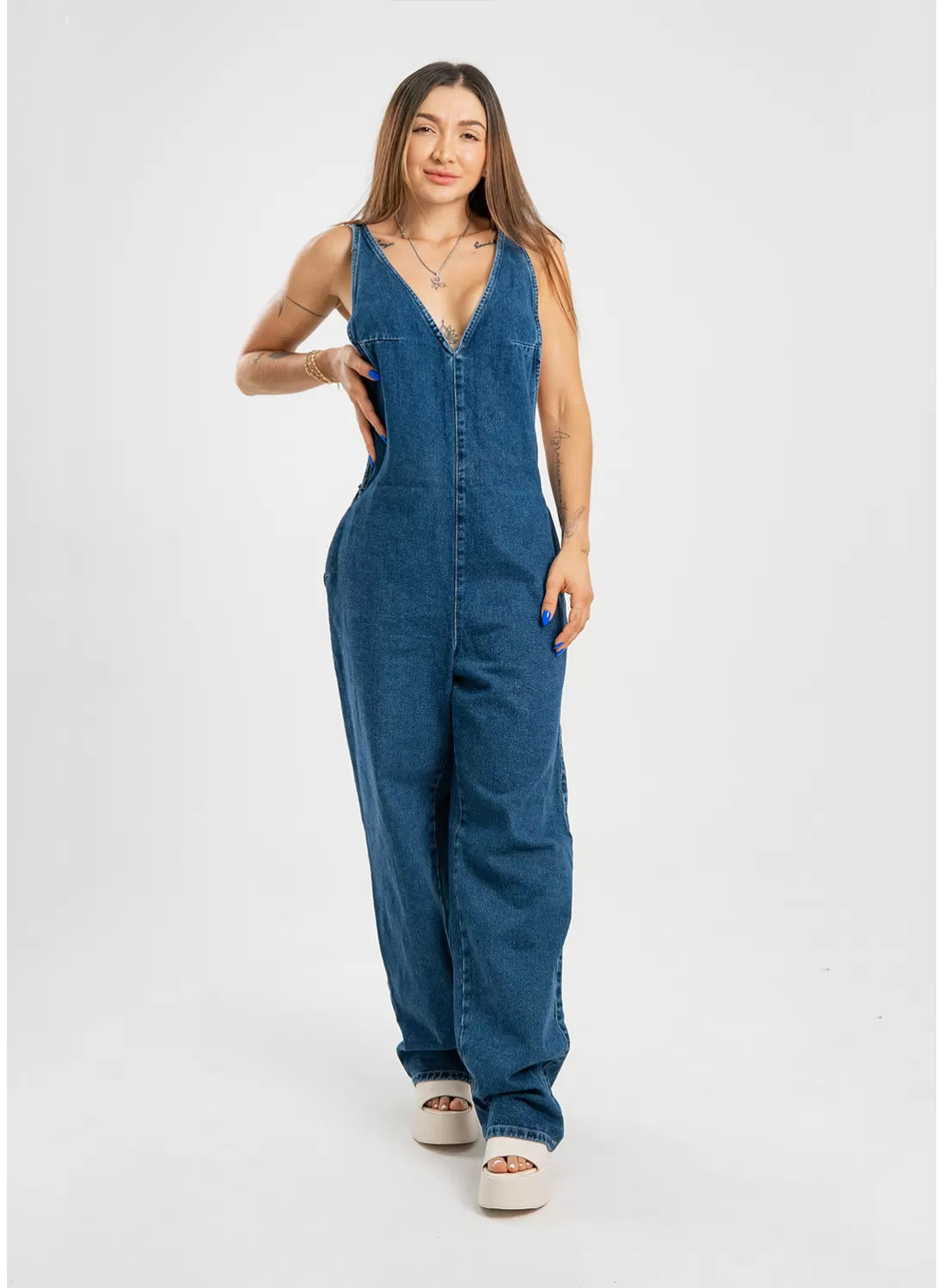 Denim Jumpsuit