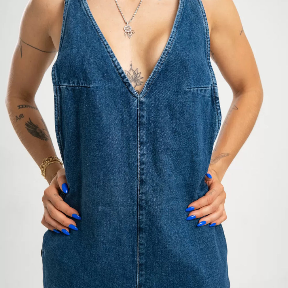 
                      
                        Denim Jumpsuit
                      
                    