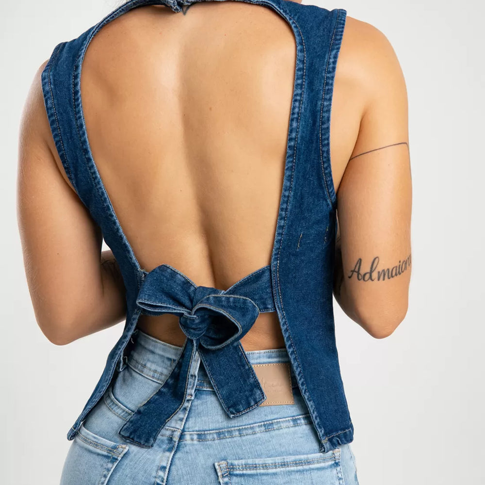 Denim Tank Top