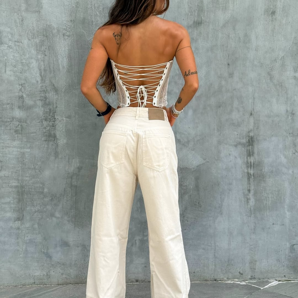 wide leg vanilla alien jeans