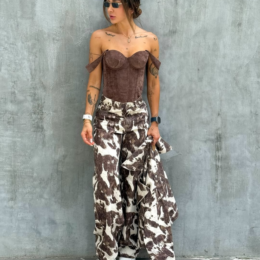 straight cow alien jeans