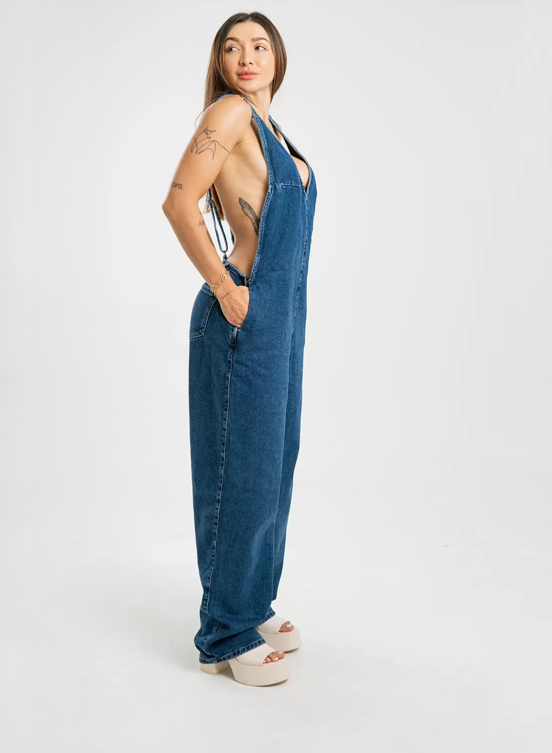 Denim Jumpsuit