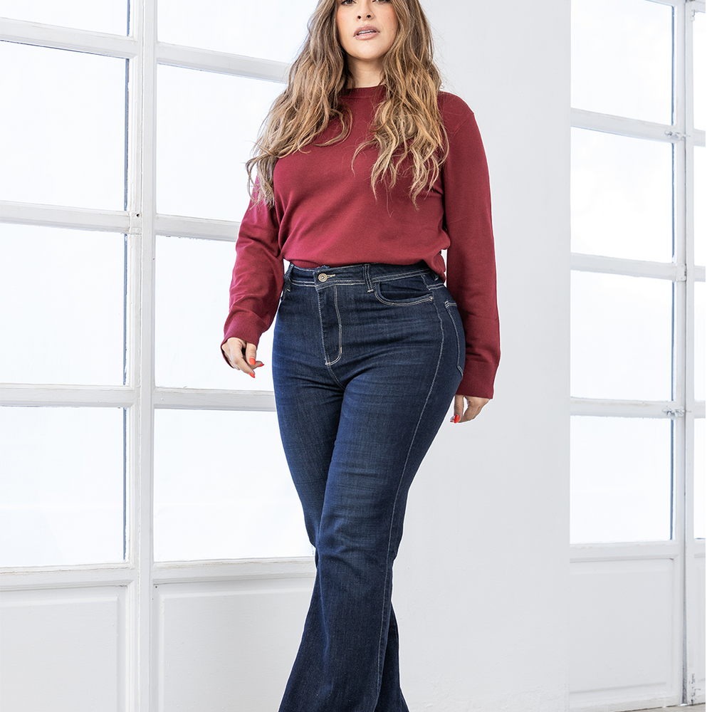
                      
                        Women's High Rise Bootcut Jeans
                      
                    